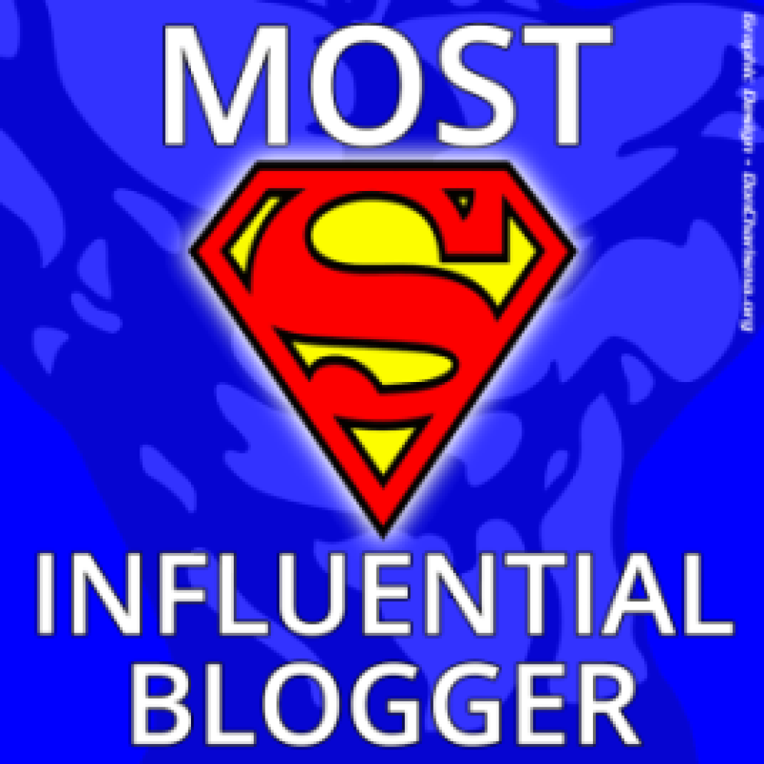 Most influential Blogger Award